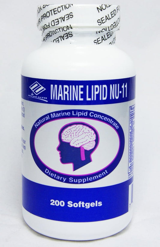 11-in-1 Marine Lipid Supplement with Fish Oil, Soy Lecithin, and Essential Nutrients for Overall Health and Wellness