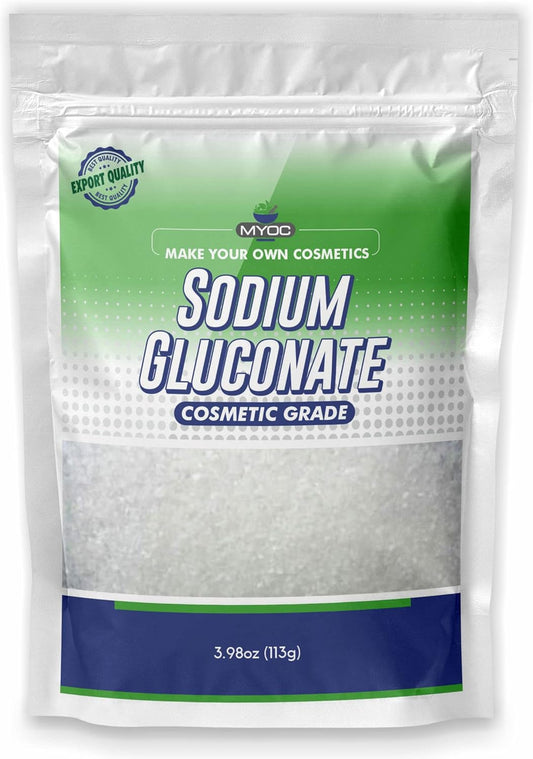 113g Sodium Gluconate Powder for Skin and Soap Making - Cosmetic Grade Sodium Gluconate Bulk Supply