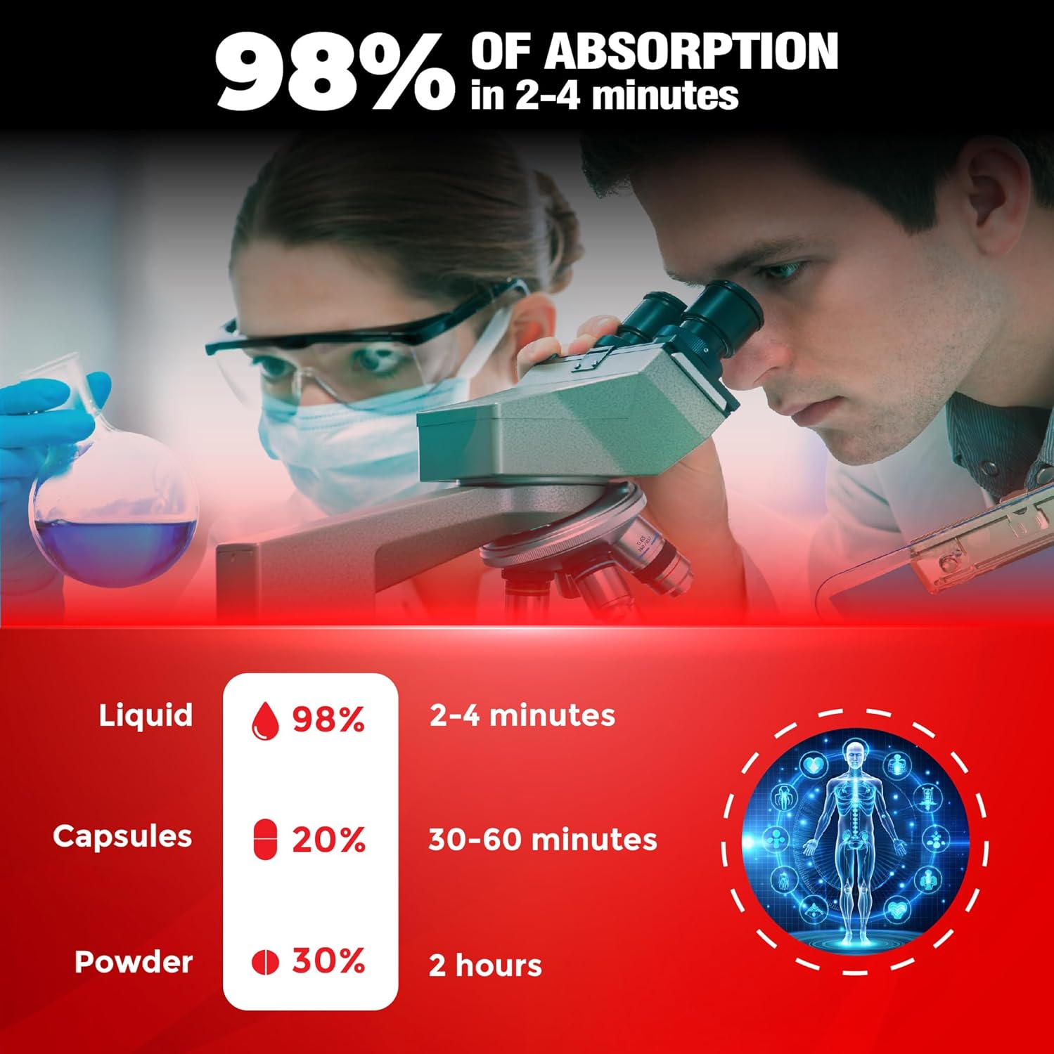 11in1 Black Walnut Liquid Drops with Wormwood Extract, Cloves, Vitamin C, D3 - 2 OZ - 60 Day Supply - Strawberry Flavor