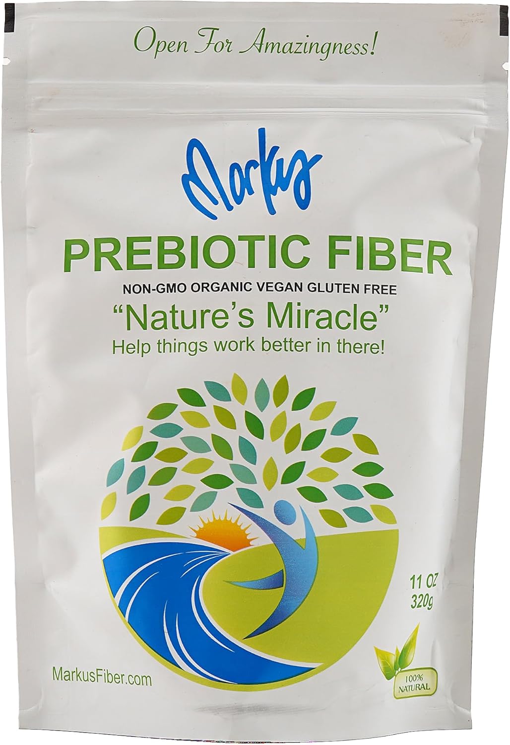 11oz Wild Force Prebiotic Formula - Boost Gut Health and Immunity with 53 Servings of Dietary Fiber