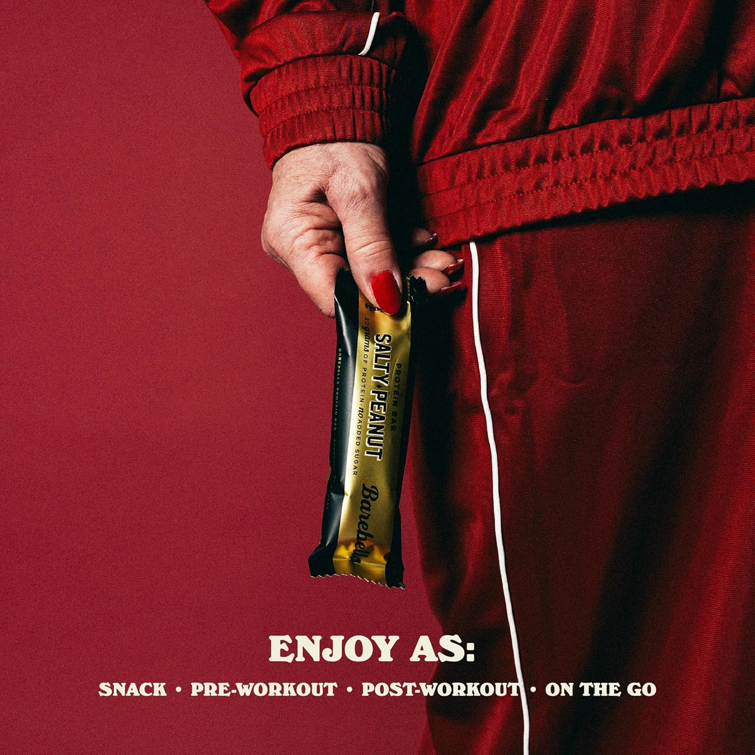 12 Count Barebells Salty Peanut Protein Bars - 20g High Protein Chocolate Nutrition Bar with Only 1g Sugar - Perfect On-The-Go Breakfast or Post-Workout Snack