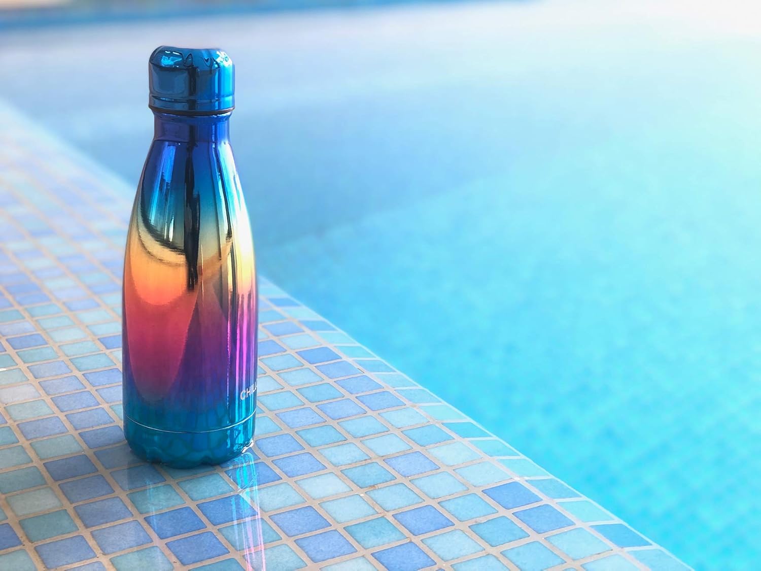 12 oz Double Wall Insulated Stainless Steel Water Bottle for Kids School - BPA Free Metal Sports Bottle for Cold and Warm Drinks - Boys, Girls, Women - CHILLOUT LIFE