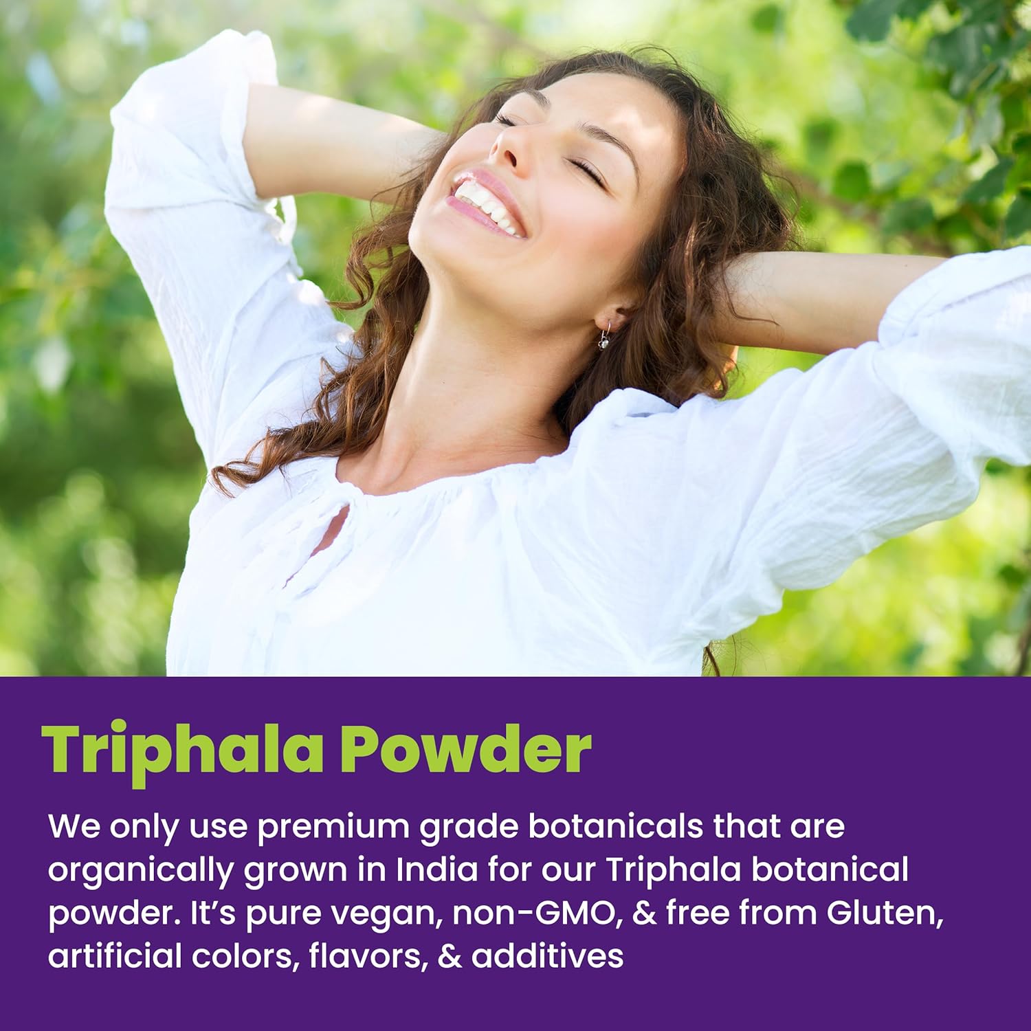 12 oz Siddhayu Organic Triphala and Arjuna Powder Bundle for Improved Health and Wellness