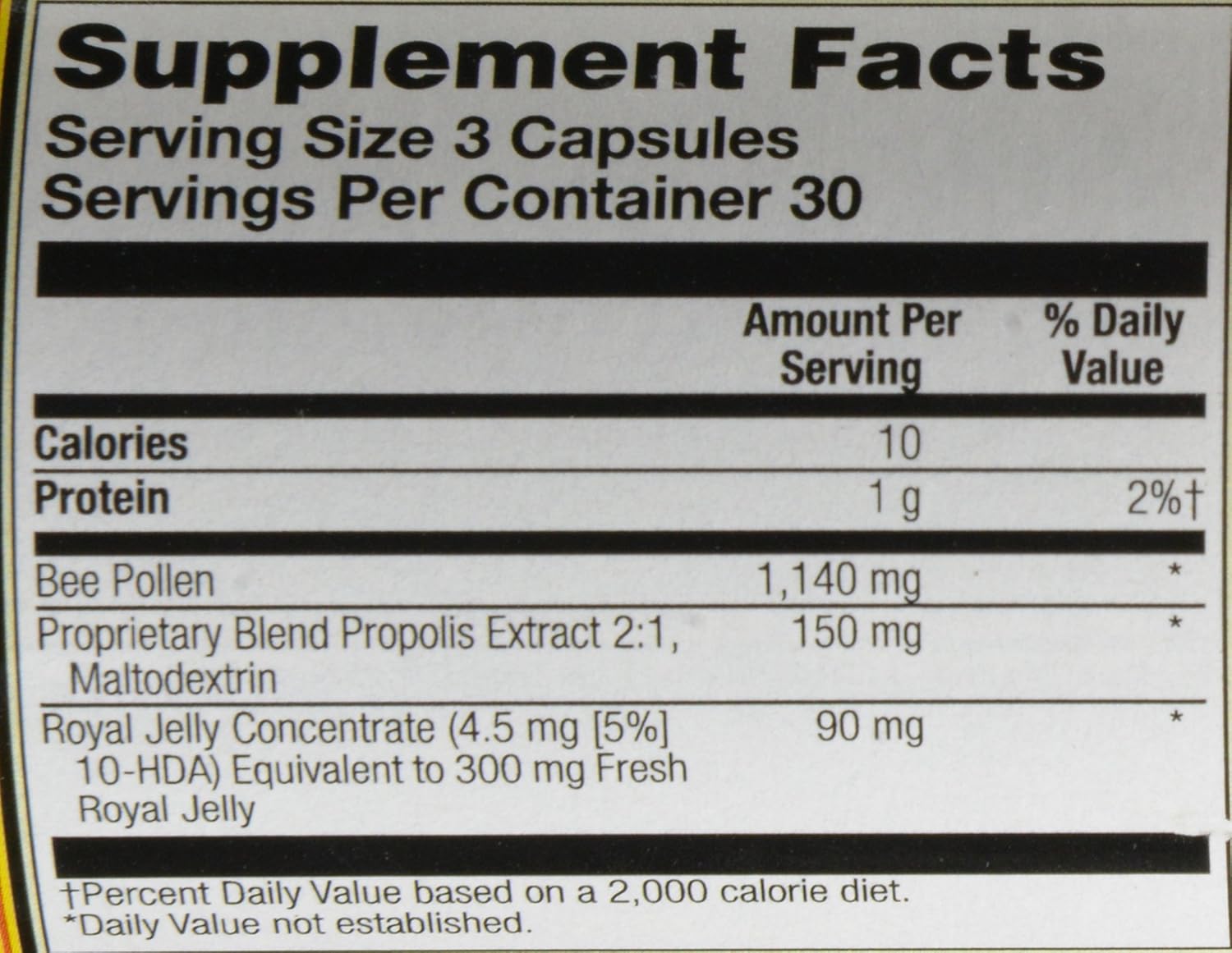 12 Packs of Montana Big Sky Bee Pollen Royal Jelly and Propolis Capsules, 90 Count - Natural Supplement for Health and Wellness