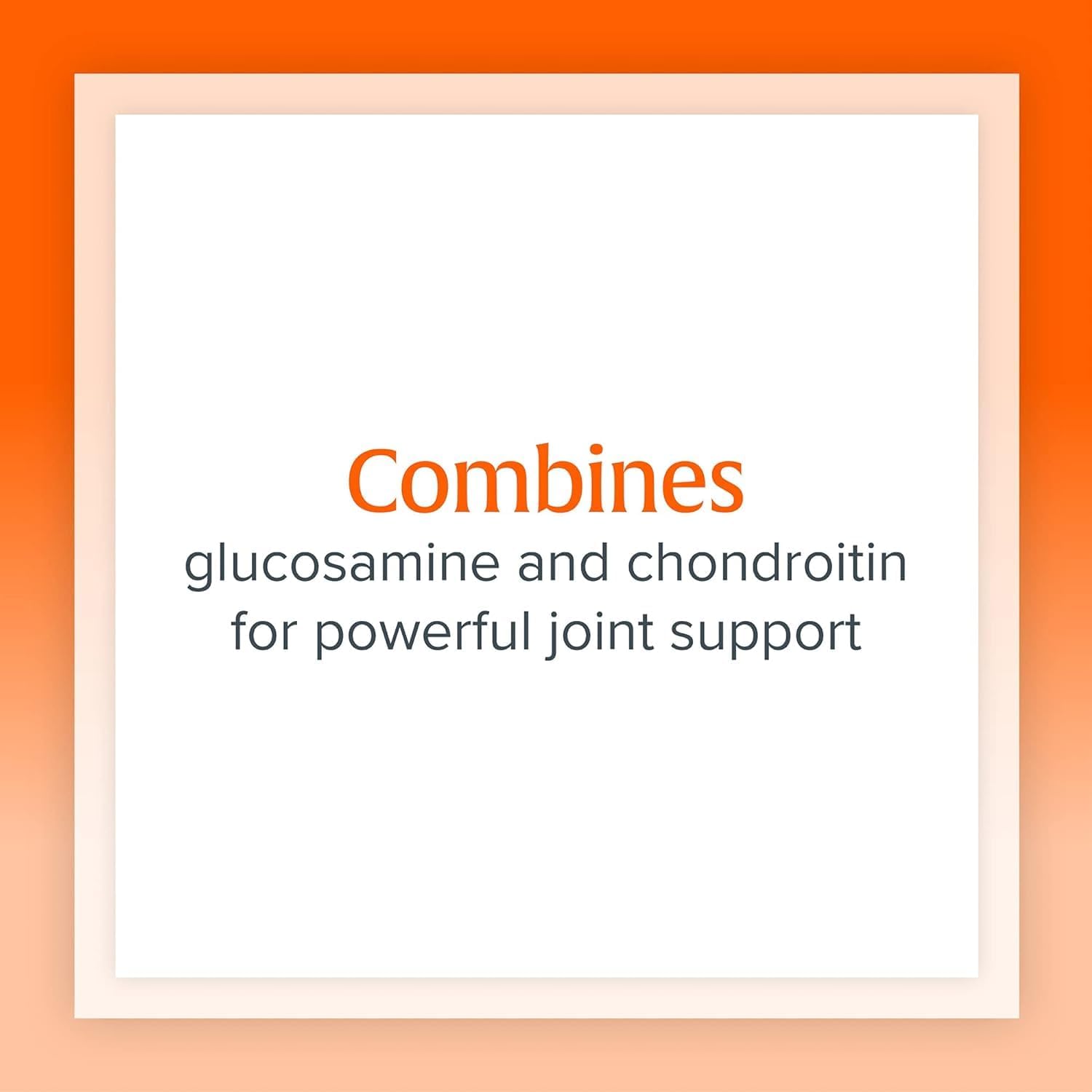 120 Capsules Natural Factors Glucosamine & Chondroitin for Healthy Joints & Connective Tissue