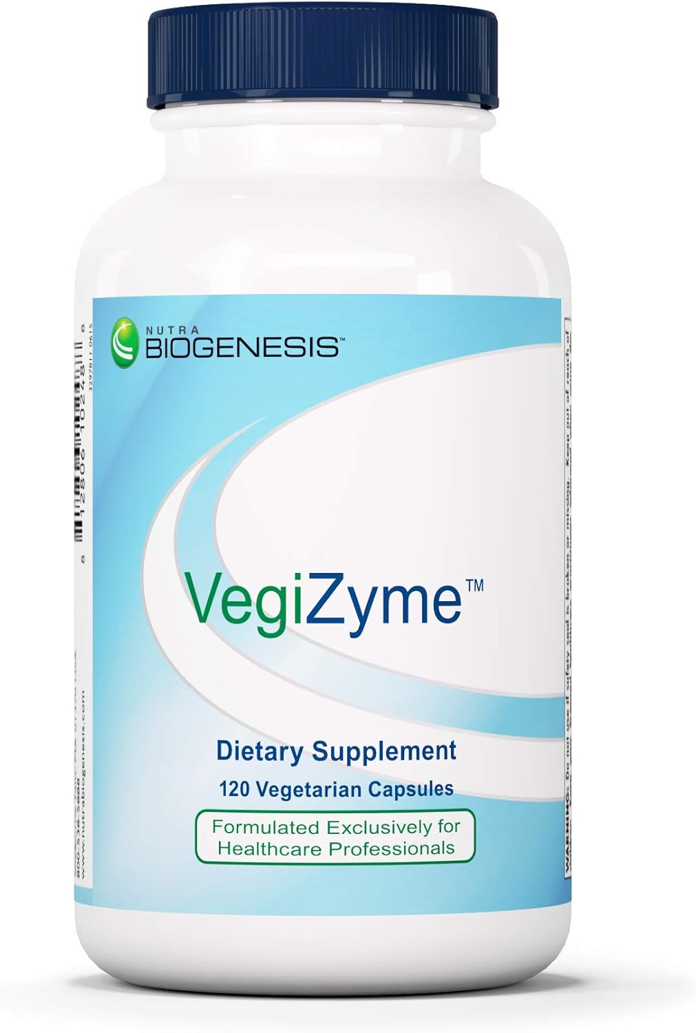 120 Capsules Nutra BioGenesis VegiZyme: Digestive Enzymes for Intestinal Health and Digestion