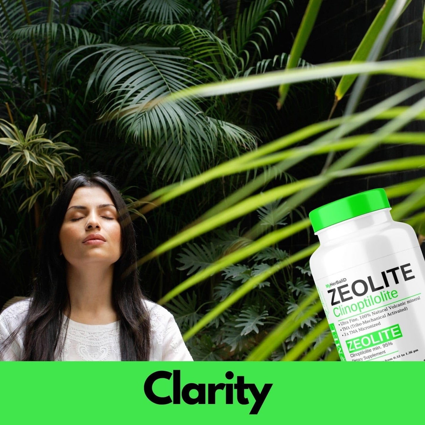 120 Capsules of Aromel Zeolite Powder for Detox with Clinoptilolite 95% - 3X Activated Natural Mineral Dust Under 1 µm