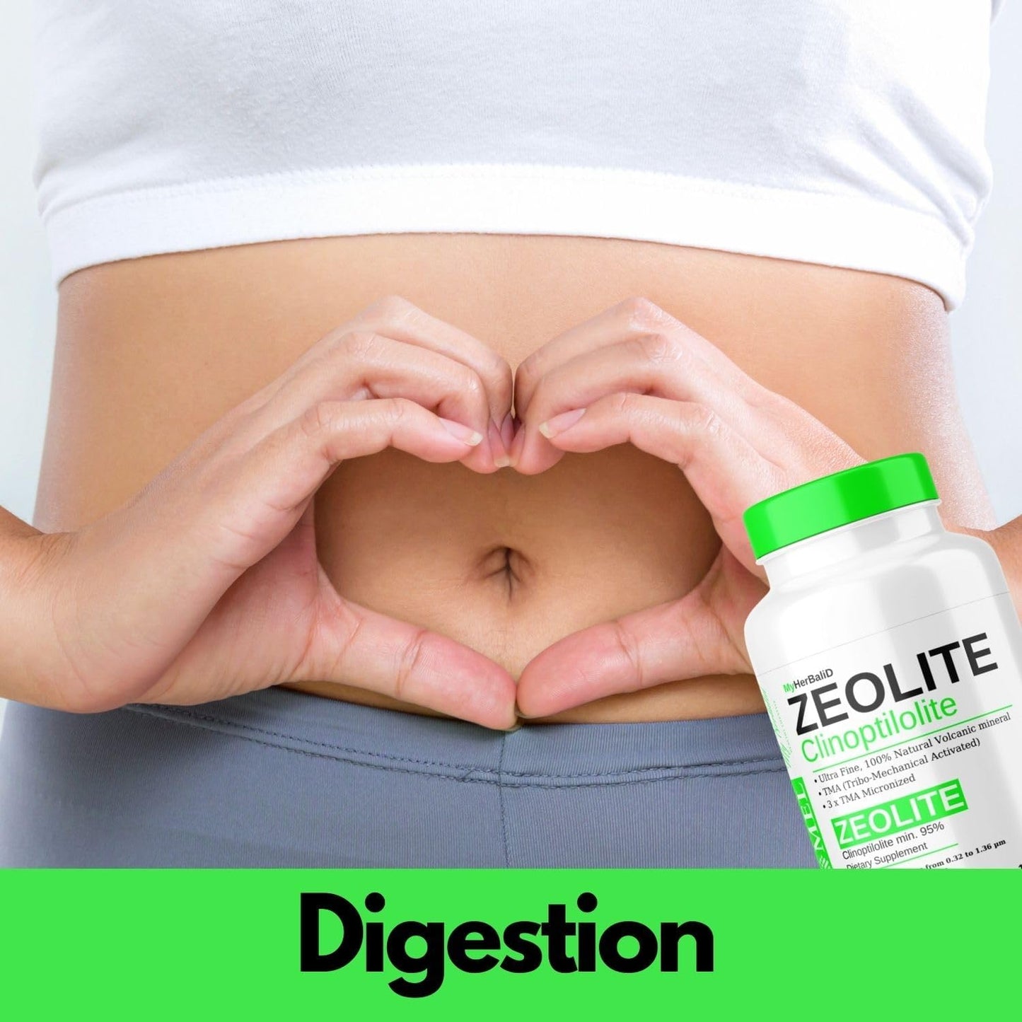 120 Capsules of Aromel Zeolite Powder for Detox with Clinoptilolite 95% - 3X Activated Natural Mineral Dust Under 1 µm