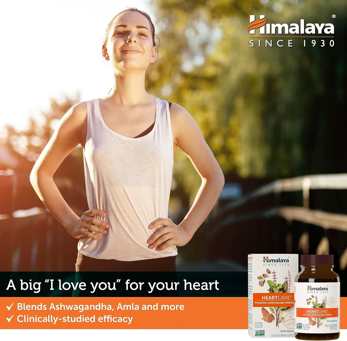 120 Capsules of Himalaya HeartCare 720mg for Daily Wellness - 1 Month Supply
