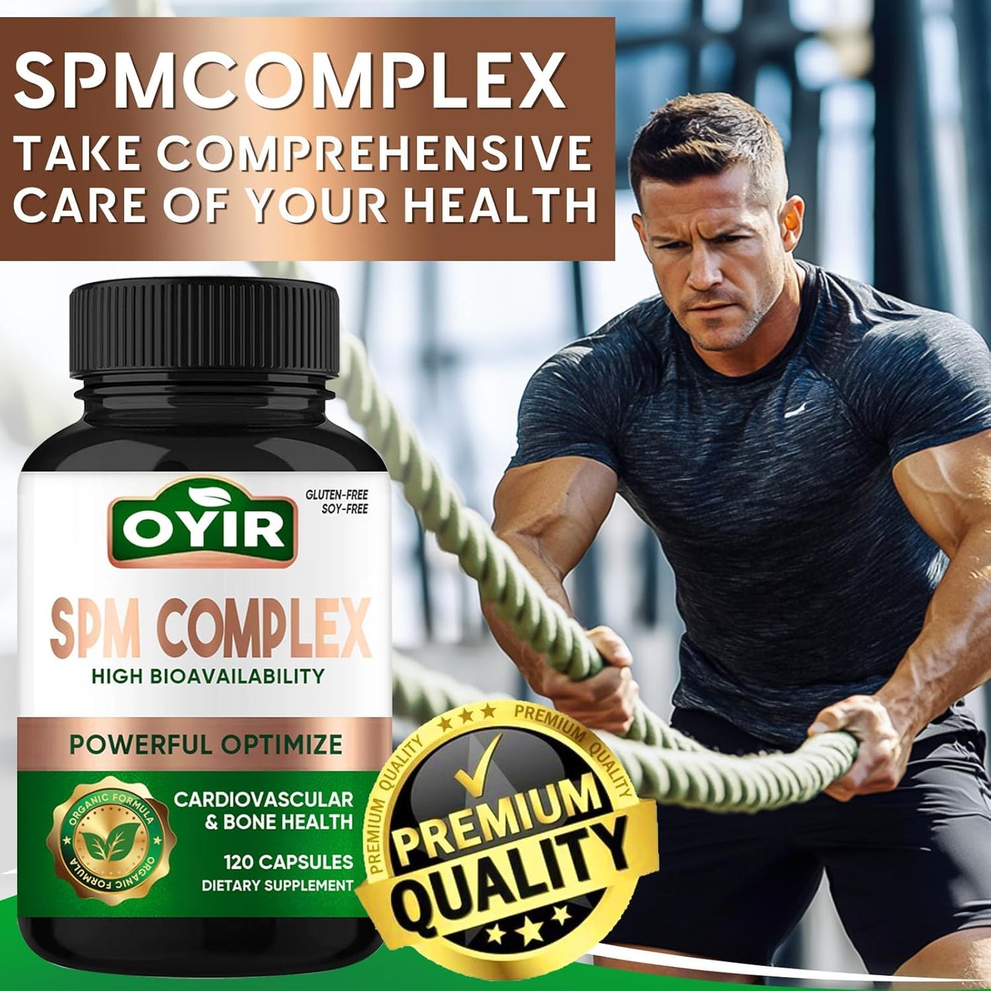 120 Capsules OYIR SPM Supplement with EPA and DHA for Joint Comfort and Overall Health