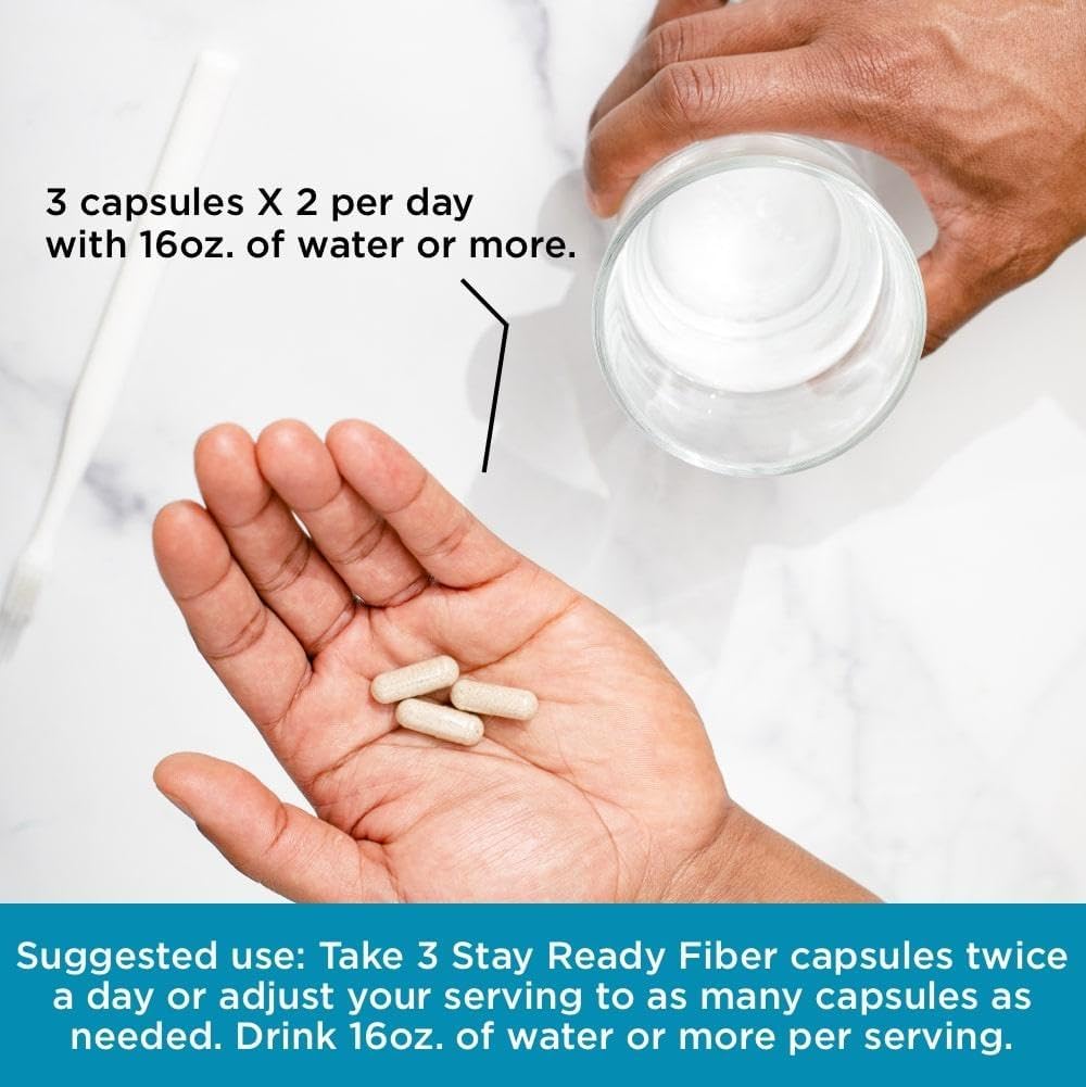 120 Capsules Pure for Men Original Vegan Cleanliness Fiber Supplement + 30 Capsules Reset Detox Supplement