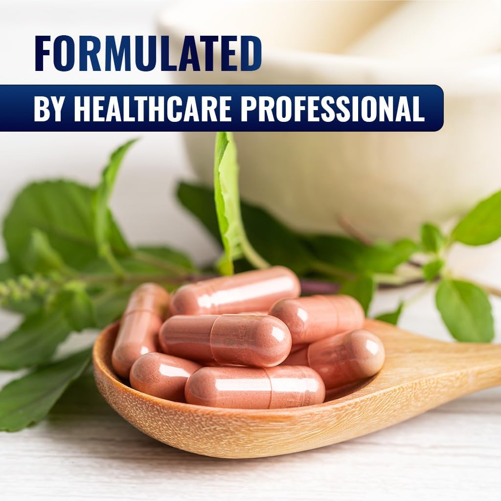 120 Capsules Vitamatic Red Yeast Rice 1200mg with CoQ10, Niacin, & Garlic - Citrinin-Free Formula