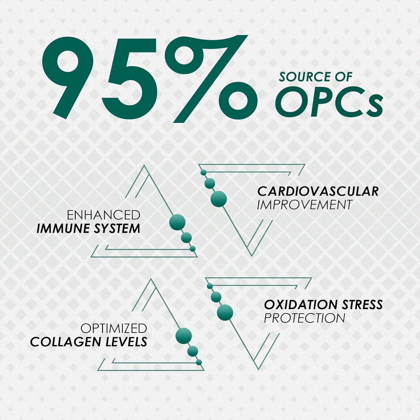 120 Count AMBROSIAL Grapeseed Capsules for Antioxidant Support