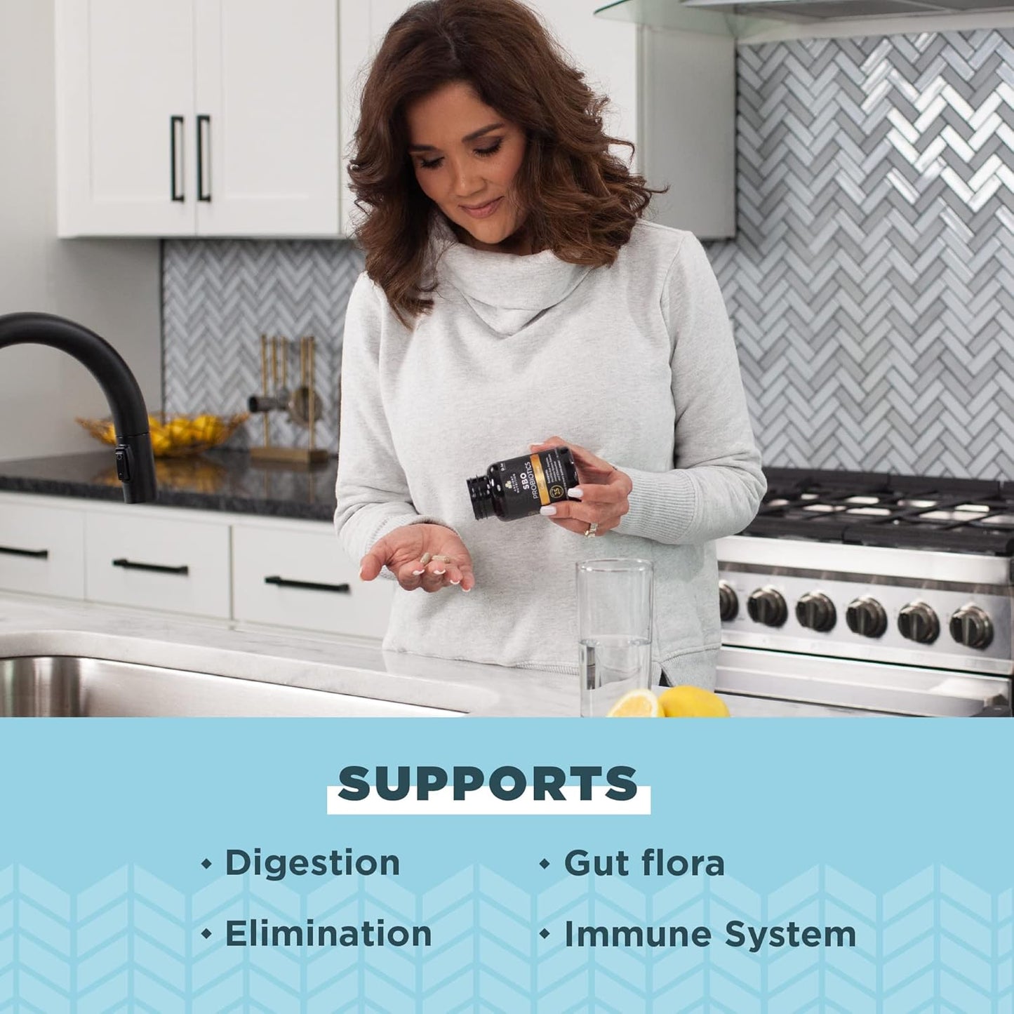 120 Count Ancient Nutrition SBO Gut Restore & Leaky Gut Probiotic Capsules