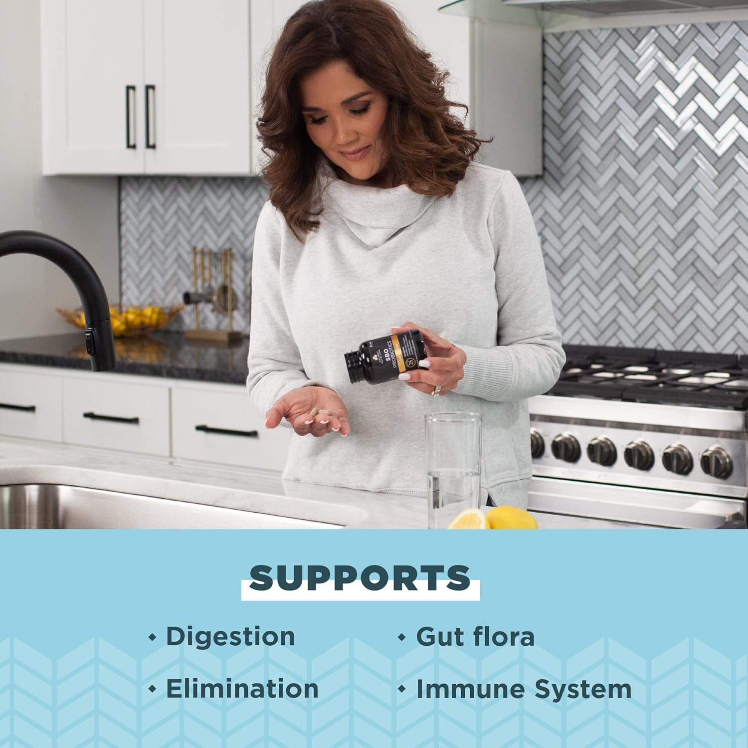 120 Count Ancient Nutrition SBO Gut Restore & Leaky Gut Probiotic Capsules