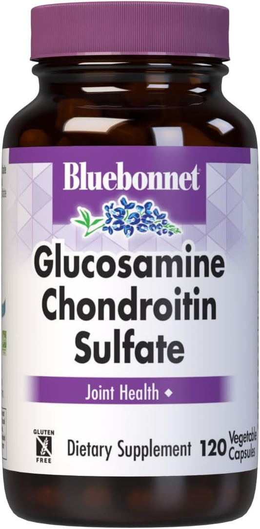 120 Count BlueBonnet Glucosamine Chondroitin Sulfate Supplement for Joint Health