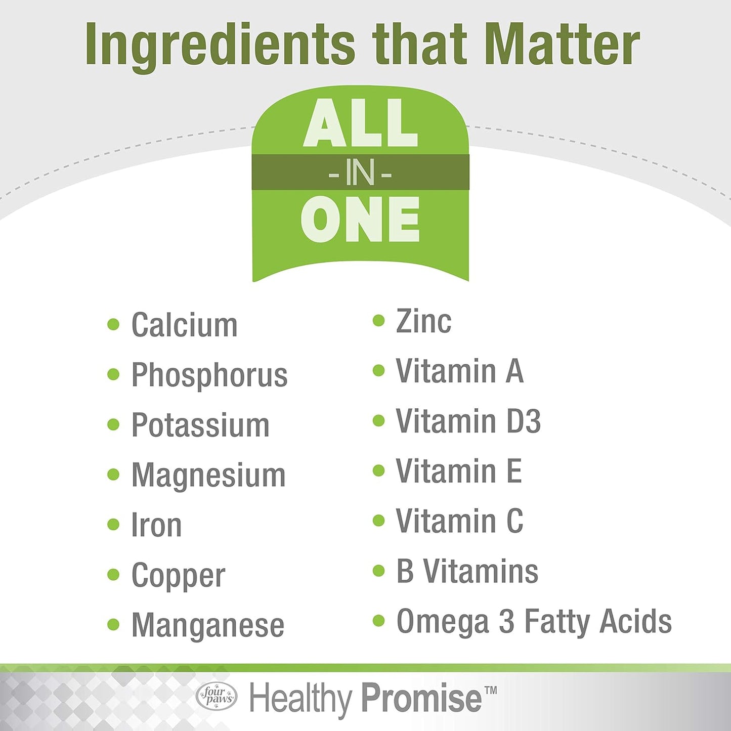 120 Count Four Paws Healthy Promise Cat Multivitamin Soft Chews - Essential Daily Nutrients for Cats