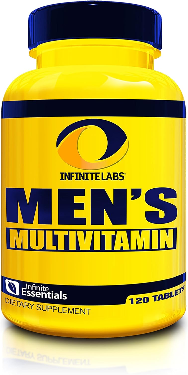 120 Count Infinite Labs Men's Multi-Vitamin Tablets - Essential Daily Nutrients for Men's Health