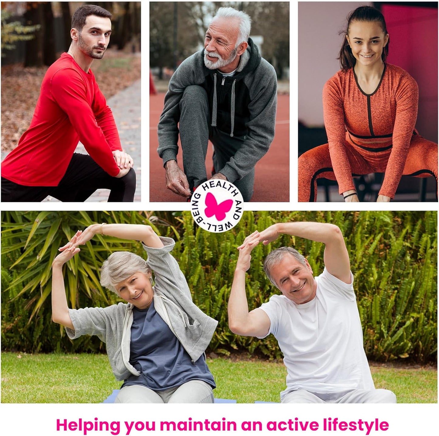 120 Joint Health Capsules for Men and Women with Glucosamine, Chondroitin, MSM, and Hyaluronic Acid - Supports Joint Health and Reduces Discomfort and Stiffness