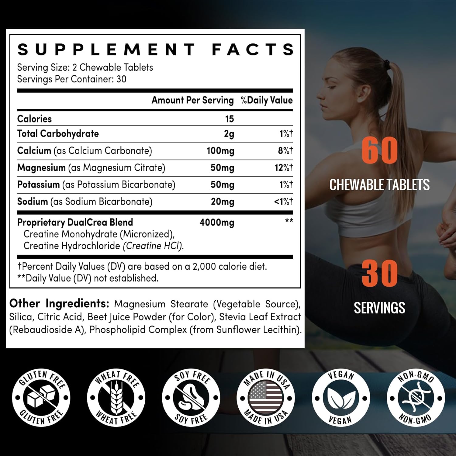 120 Liposomal Glutathione Softgels + 60 Creatine Monohydrate Micronized Counts - Zeylamum