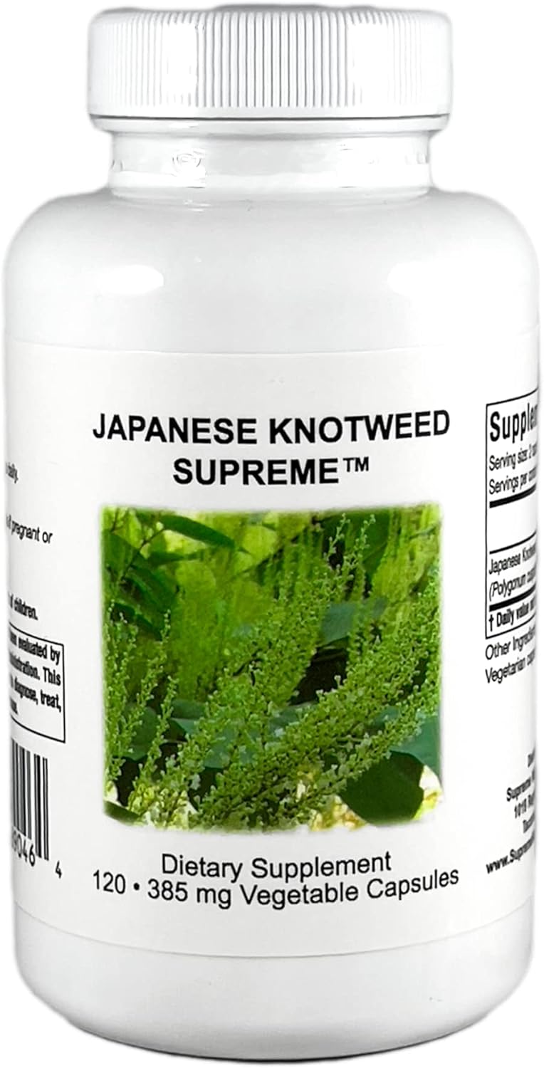120 Vegetarian Capsules of Supreme Nutrition Japanese Knotweed Supplement