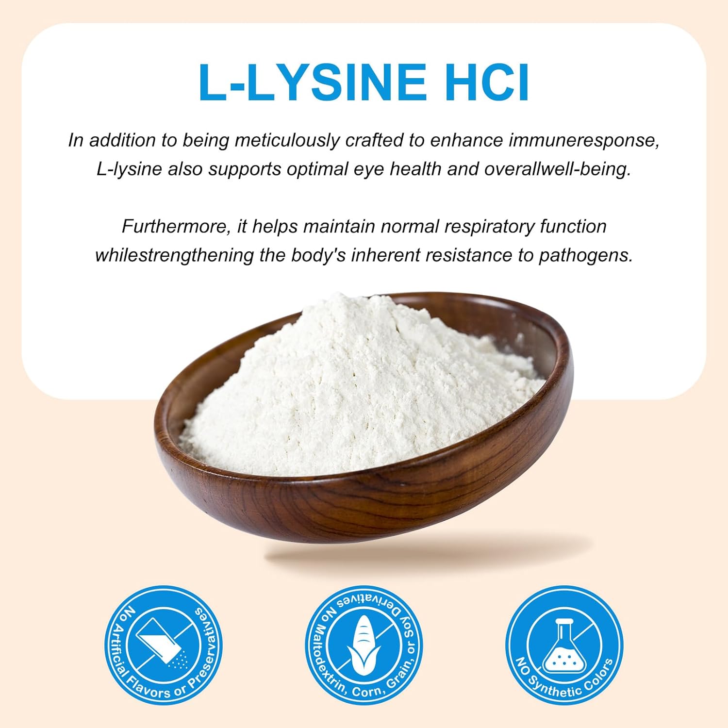 120g ALIVO L-Lysine Powder for Cats - Supports Immune System, Respiratory Health, and Visual Function - Salmon Flavor - 4.23oz