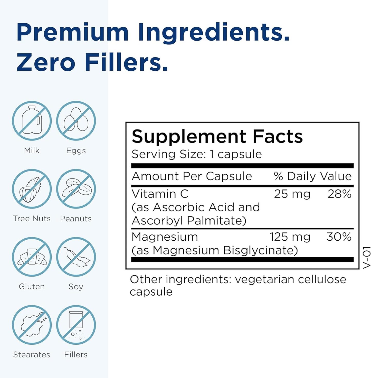 125mg MethylPro Magnesium Bisglycinate Capsules for Deep Rest & Methylation Support - 90 Count