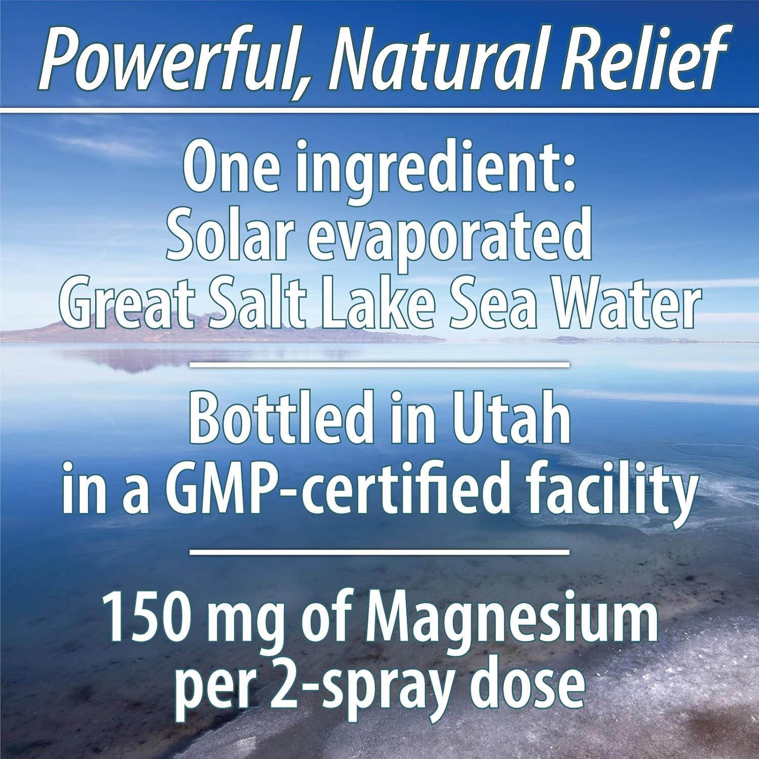 12oz Magnesium Oil Spray for Feet and Legs | Made in USA | Ionic Magnesium Chloride Lotion | Relieves Muscle Cramps | Promotes Relaxation