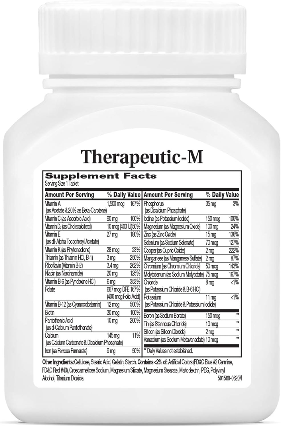 130 Count 21st Century Therapeutic M Tablets for Daily Wellness Support