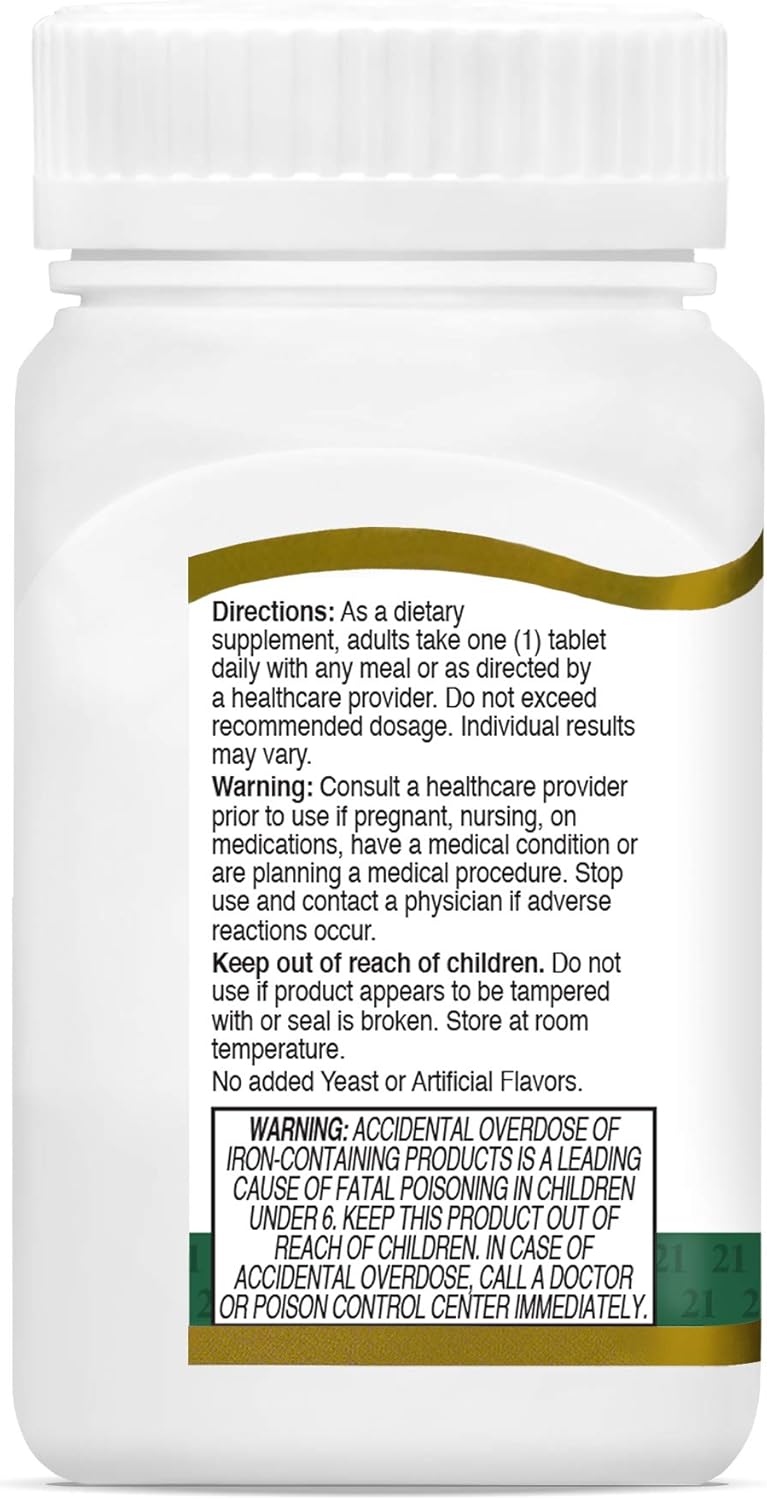 130 Count 21st Century Therapeutic M Tablets for Daily Wellness Support