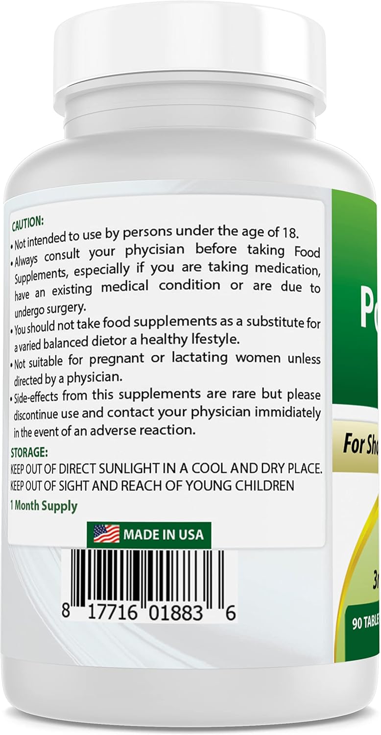 130 mg Potassium Iodide - 90 Tablets Dietary Supplement by Best Naturals