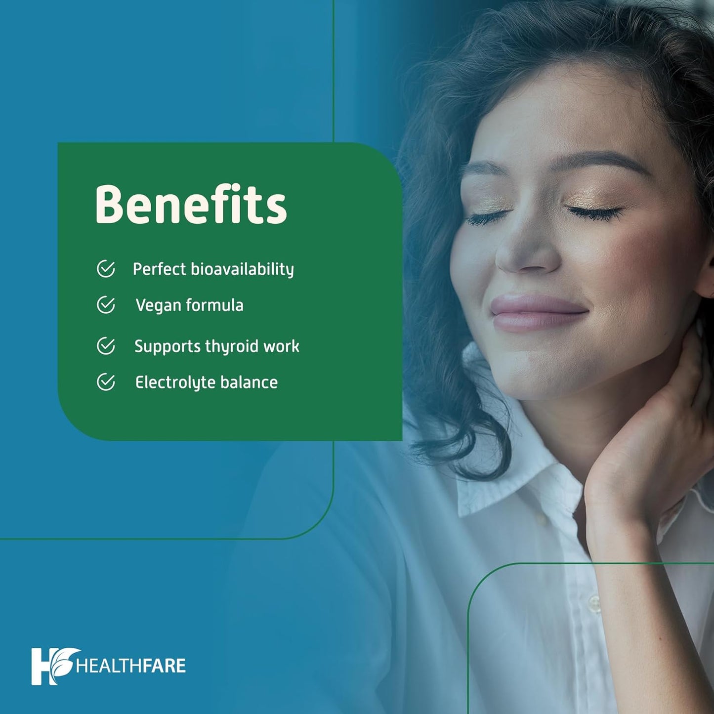 130 mg Potassium Iodide Fast-Dissolving Tablets - 360 Tablets (6 Pack) - Ki Pills with Long Shelf Life - Non-GMO - Healthfare