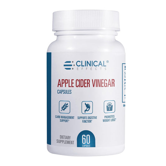 1300mg Apple Cider Vinegar Capsules for Weight Management, Heart Health, Energy - 60 Veggie Pills USA - BoostGo Australia