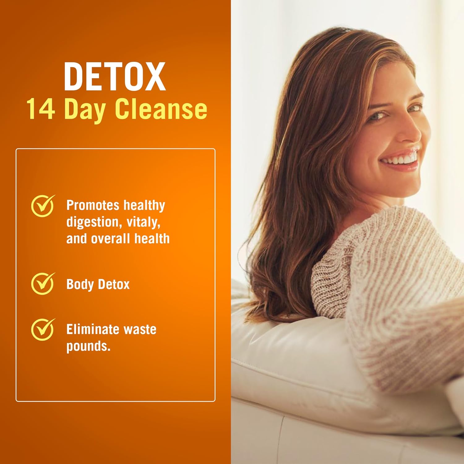 14-Day Complete Internal Cleansing Formula for Women - Century Systems The Cleaner Detox, Supports Digestive Health, 104 Vegetarian Capsules