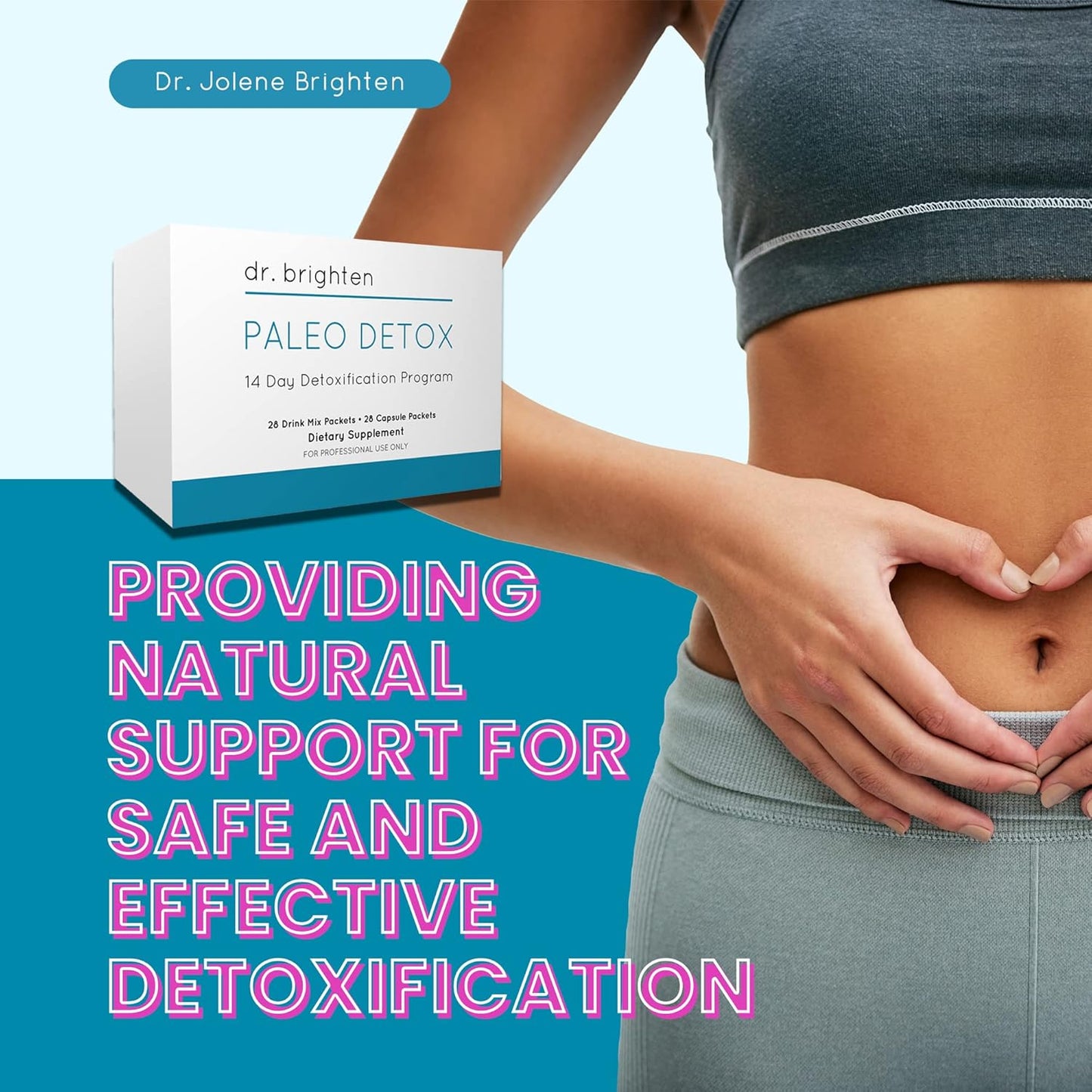 14-Day Dr. Brighten Paleo Detox + Antioxidant Supplement Kit for Natural Cellular Defense and Detoxification