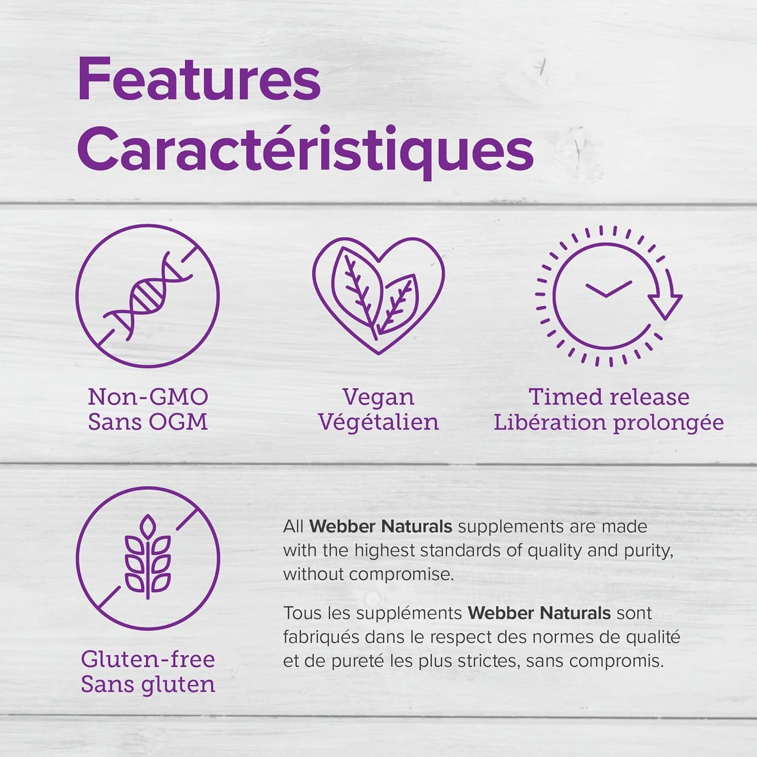 140 Tablet Webber Naturals Vitamin B100 Complex with Time Release Formula - BoostGo Australia