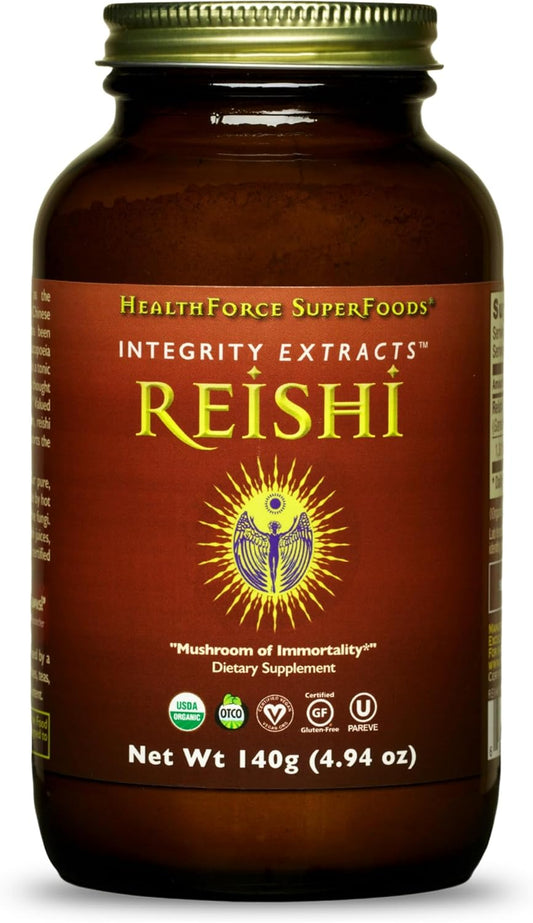 140g HealthForce SuperFoods Integrity Extracts Reishi Mushroom Powder