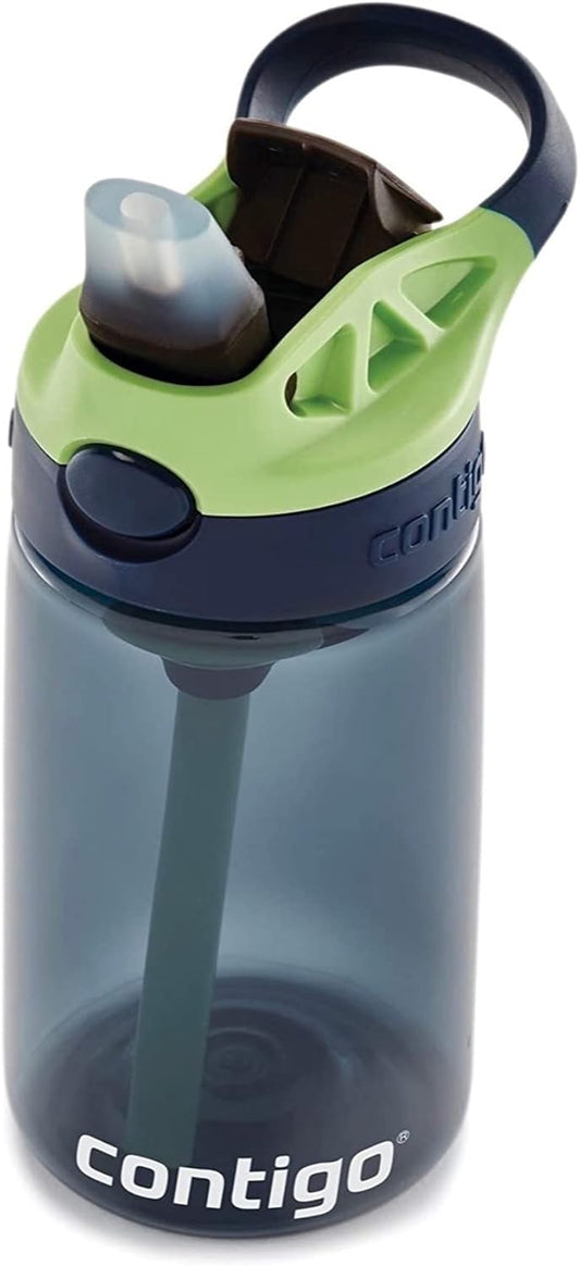 14oz Contigo AUTOSPOUT Camping Hydration Water Bottle in Blueberry - Single Pack