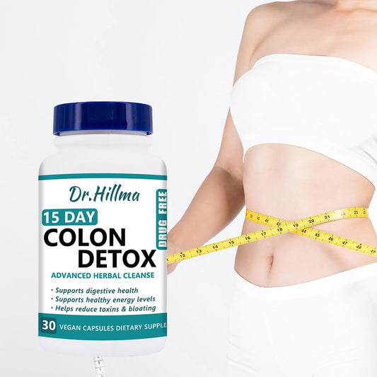 15 Day Gut Cleanse Capsules with Senna, Cascara Sagrada & Psyllium Husk - Advanced Detox for Gut & Colon Support - Promotes Women's Gut Health - 30 Capsules - BoostGo Australia