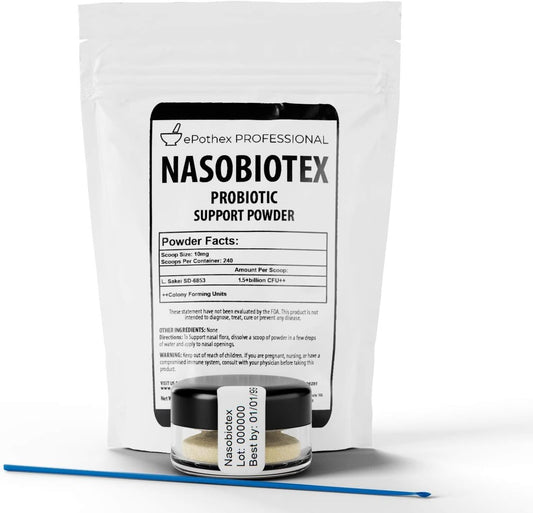 150 Billion+ CFU/gm Nasobiotex Pure L. Sakei Probiotic Powder for Gut Health and Immunity Boost