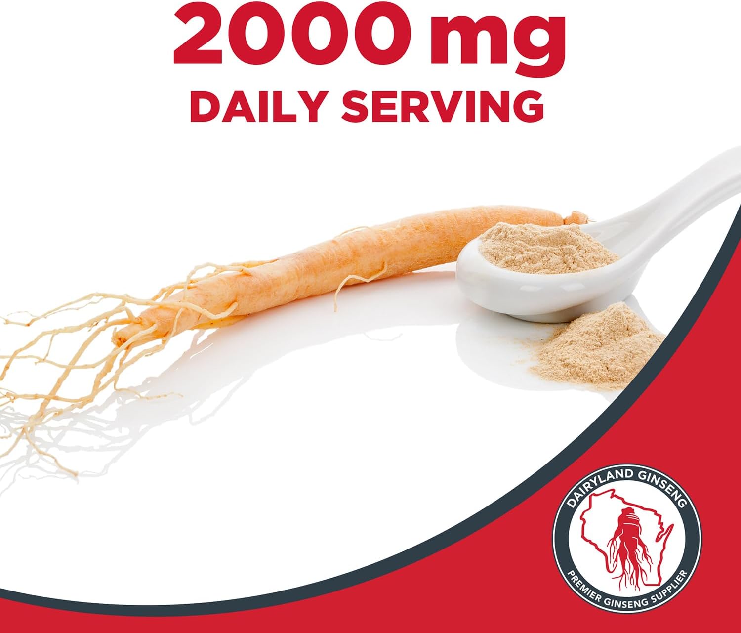 150 ct 100% Authentic Korean Red Panax Ginseng Capsules- 500 mg - Ground Ginseng Root Extract Powder - No Additives