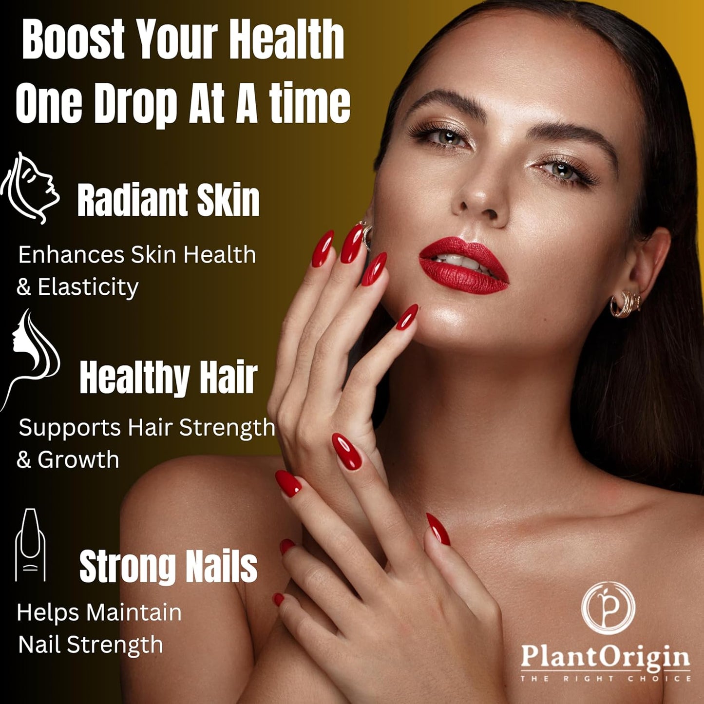 15,000 MCG Biotin Liquid Drops for Hair Growth, Skin & Nails - Vegan & Kosher, Berry Flavor - 5X Absorption - 60 Servings