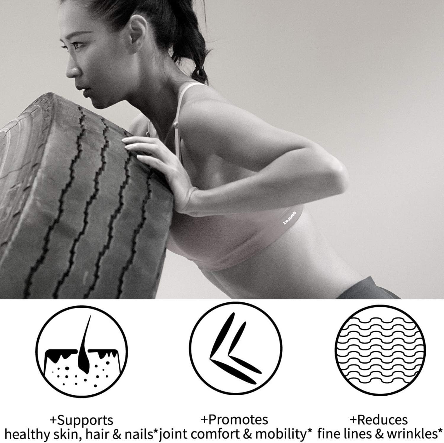 15000 mg Liquid Diamond Collagen & 3000 mg Korean Panax Ginseng Extract Drink