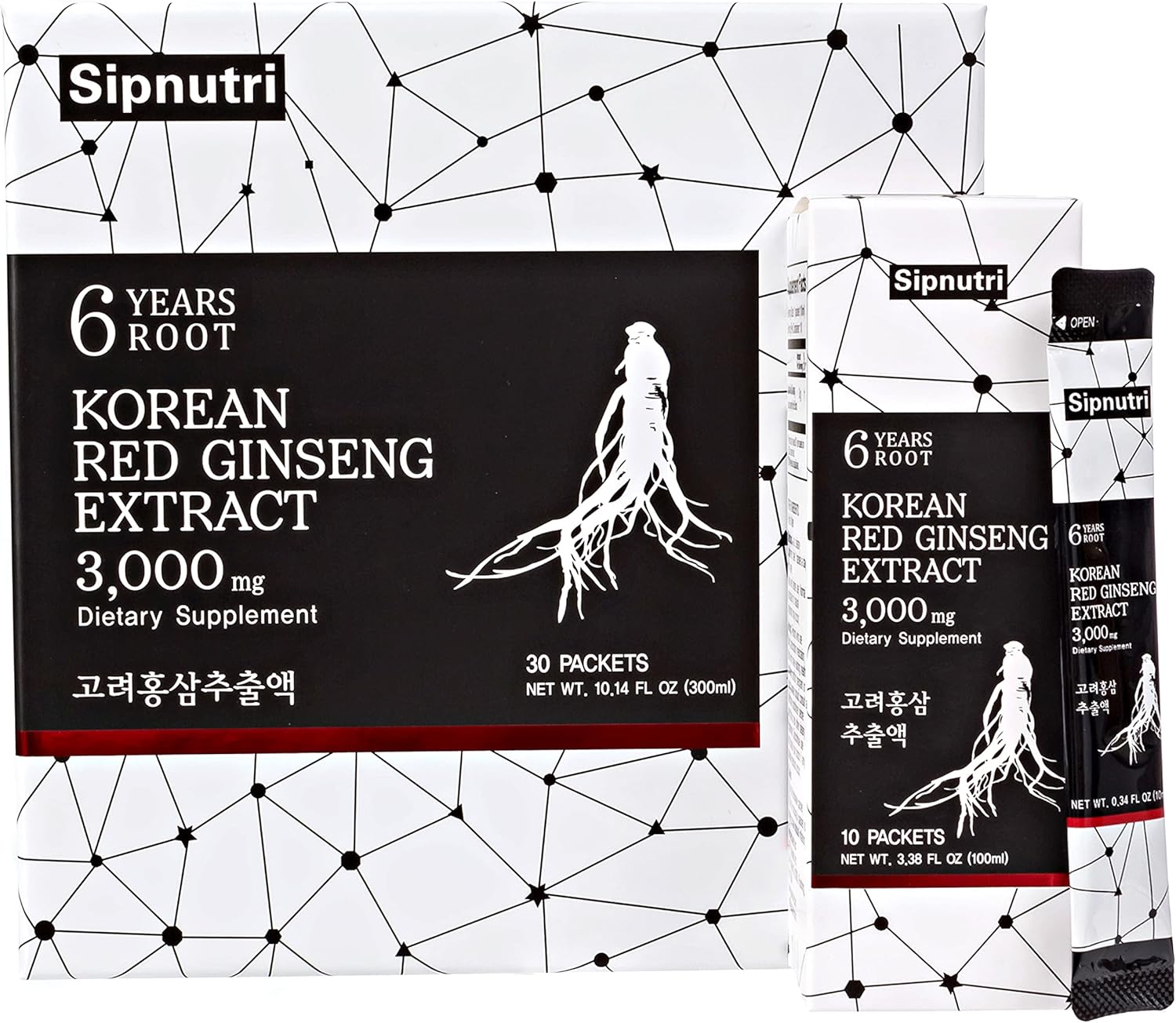15000 mg Liquid Diamond Collagen & 3000 mg Korean Panax Ginseng Extract Drink