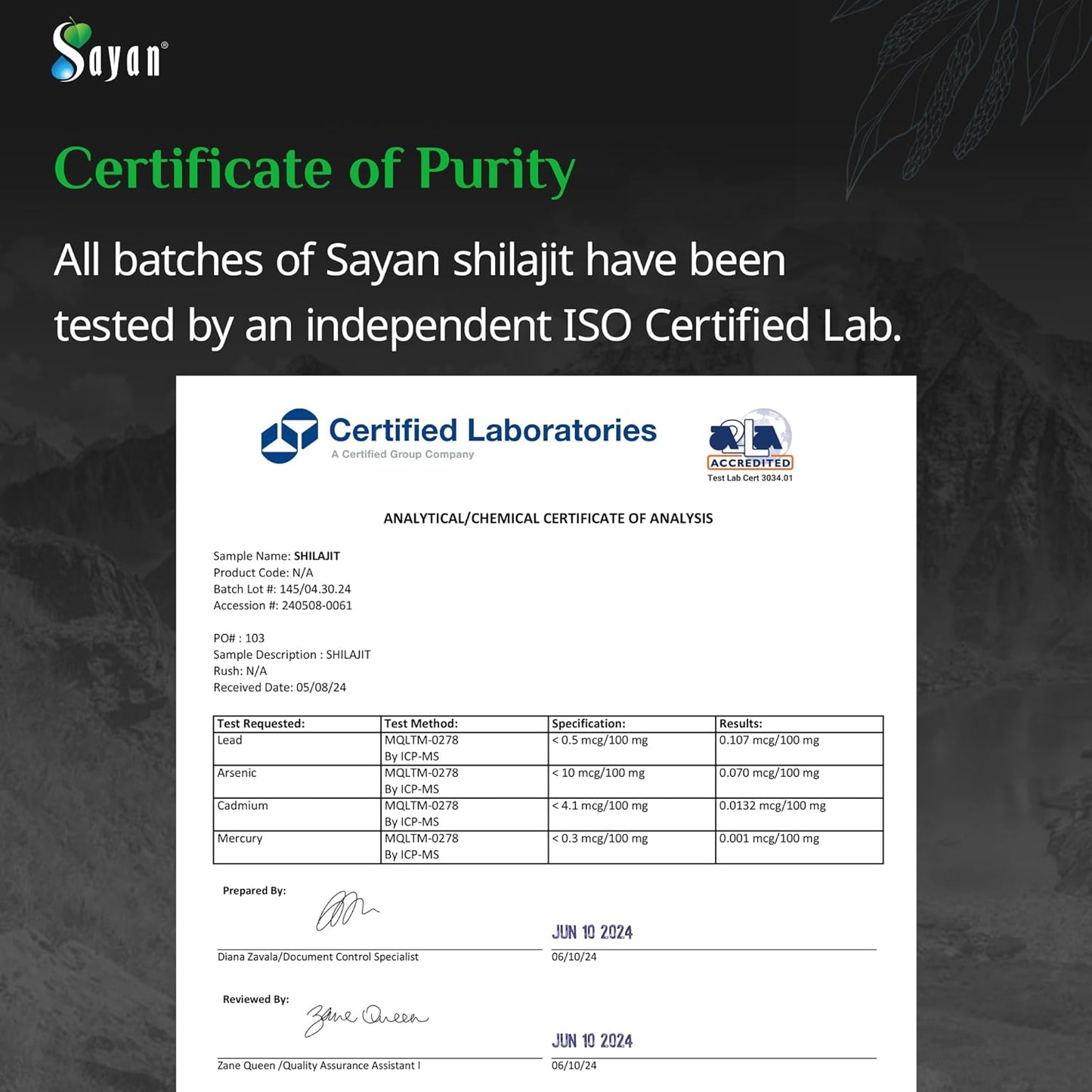 15g Sayan Pure Authentic Altai Shilajit Resin - Organic Fulvic Acid Supplement for Immune System, Energy, Detox - 2 Month Supply