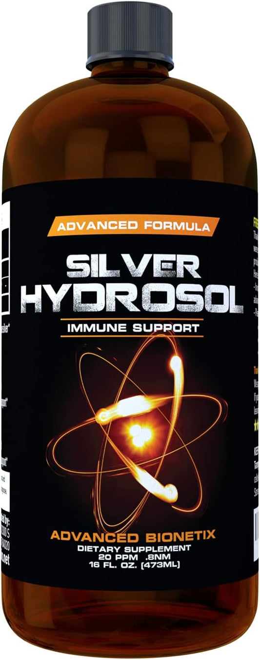16 oz Advanced Bionetix Colloidal Silver Hydrosol - Pharmacist Recommended for a Healthy Immune System