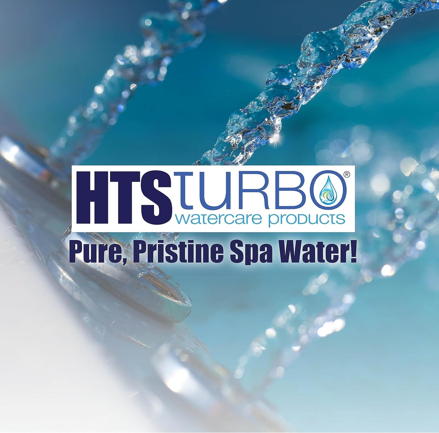 16 oz. HTS Turbo Total Enzyme for Hot Tubs and Spas - Powerful Enzyme Cleaner
