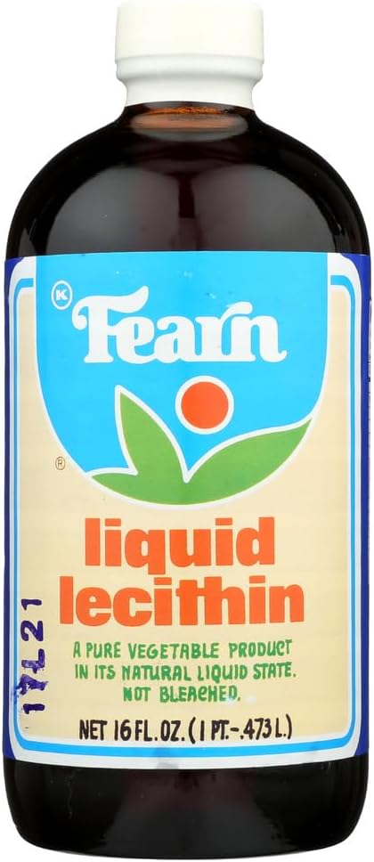 16 oz Liquid Lecithin Supplement for Improved Health and Wellness
