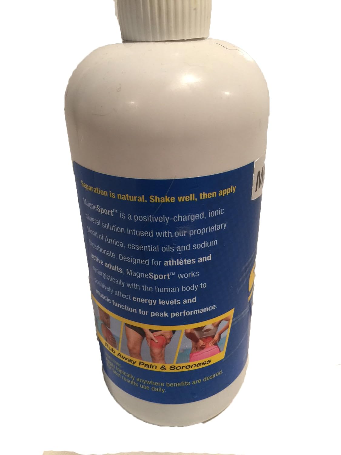 16 oz Mega Cap MagneSport Oil with Mg12 Formula for Enhanced Performance