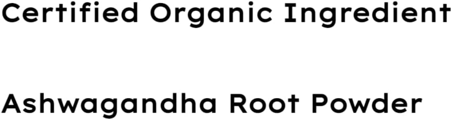 16 Oz USDA Certified Organic Ashwagandha Root Powder from India | Lab Tested, Non GMO, Gluten Free | Eco Friendly Packaging